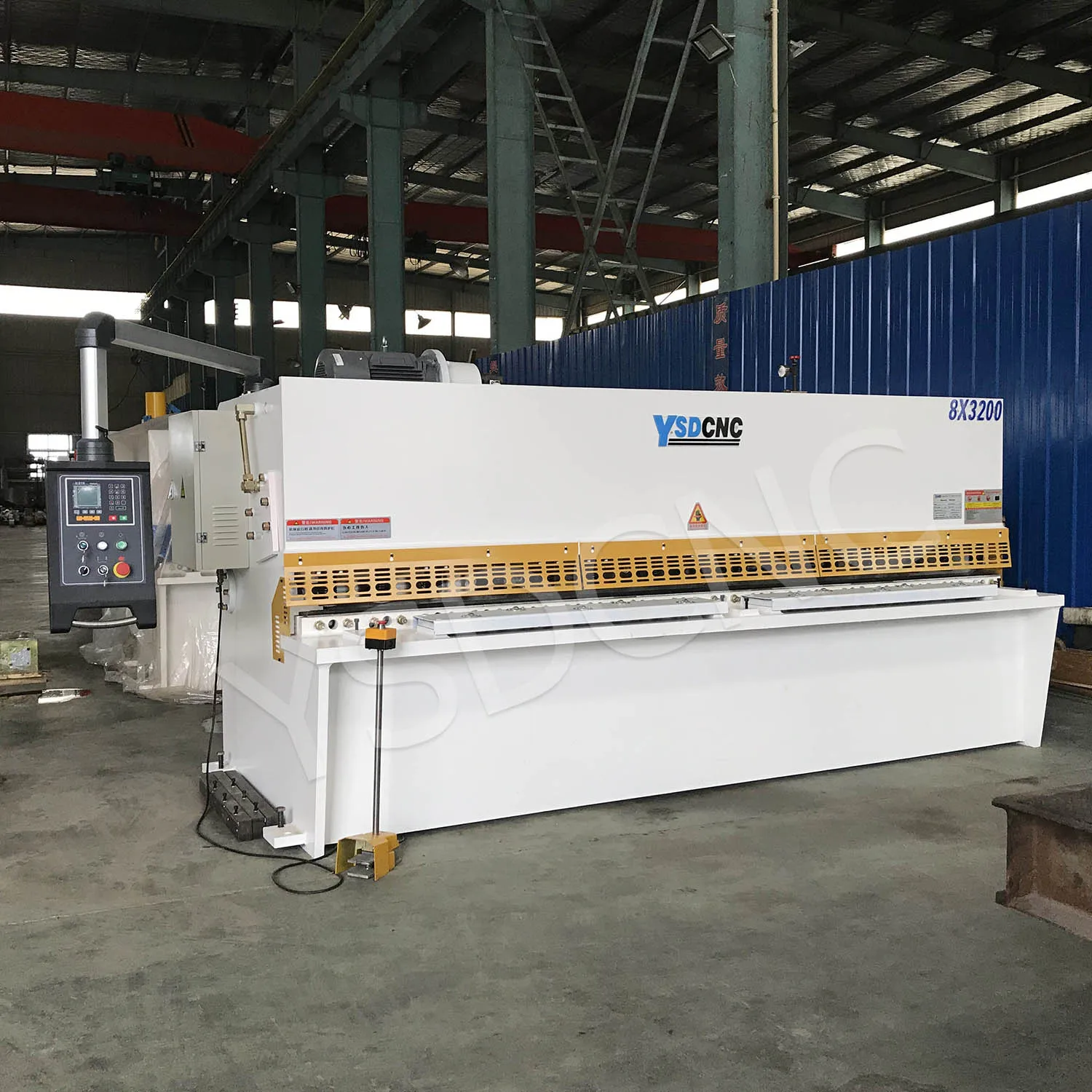  QC12Y Stainless steel CNC automatic hydraulic metal shearing and cutting