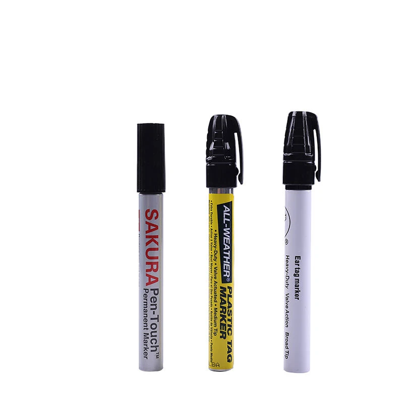 China supplier High quality farm animal cattle cow pig ear tag pen marker