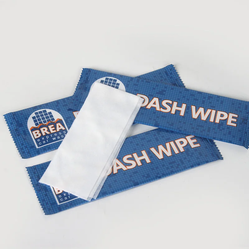 Car Wash Cleaning  wipes individual dash wipes mini pack disposable car wash dash wipes