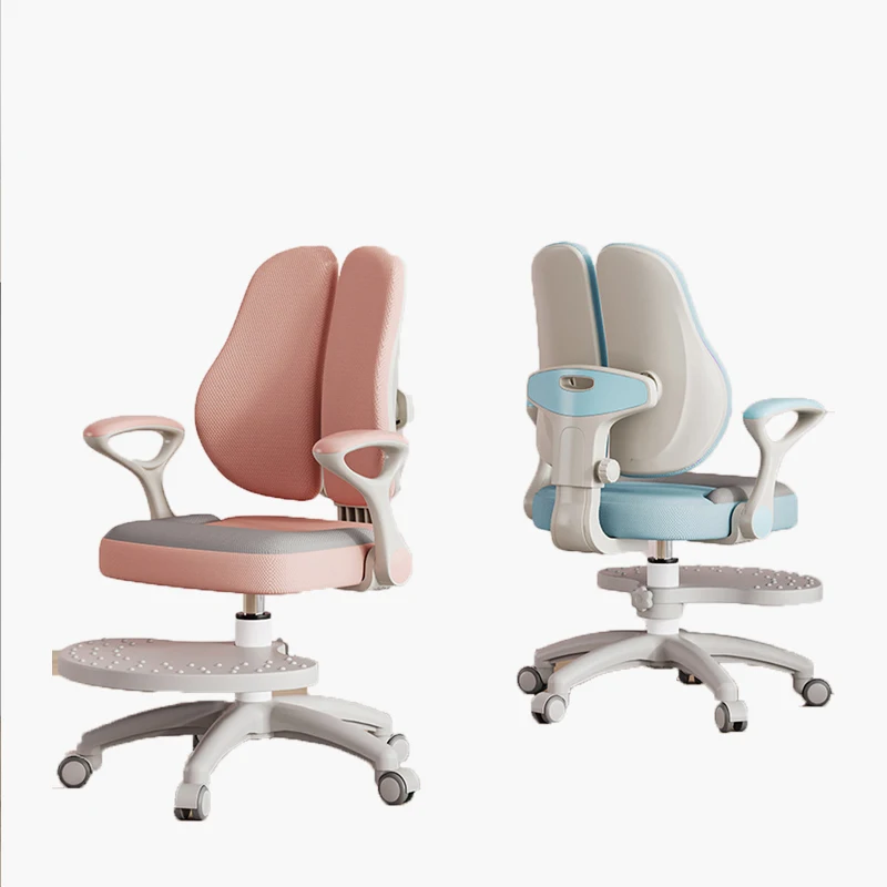 High quality Plastic Children Homework Table Ergonomic Stool Home School Student Child Study Height Adjustable Chair for Kids