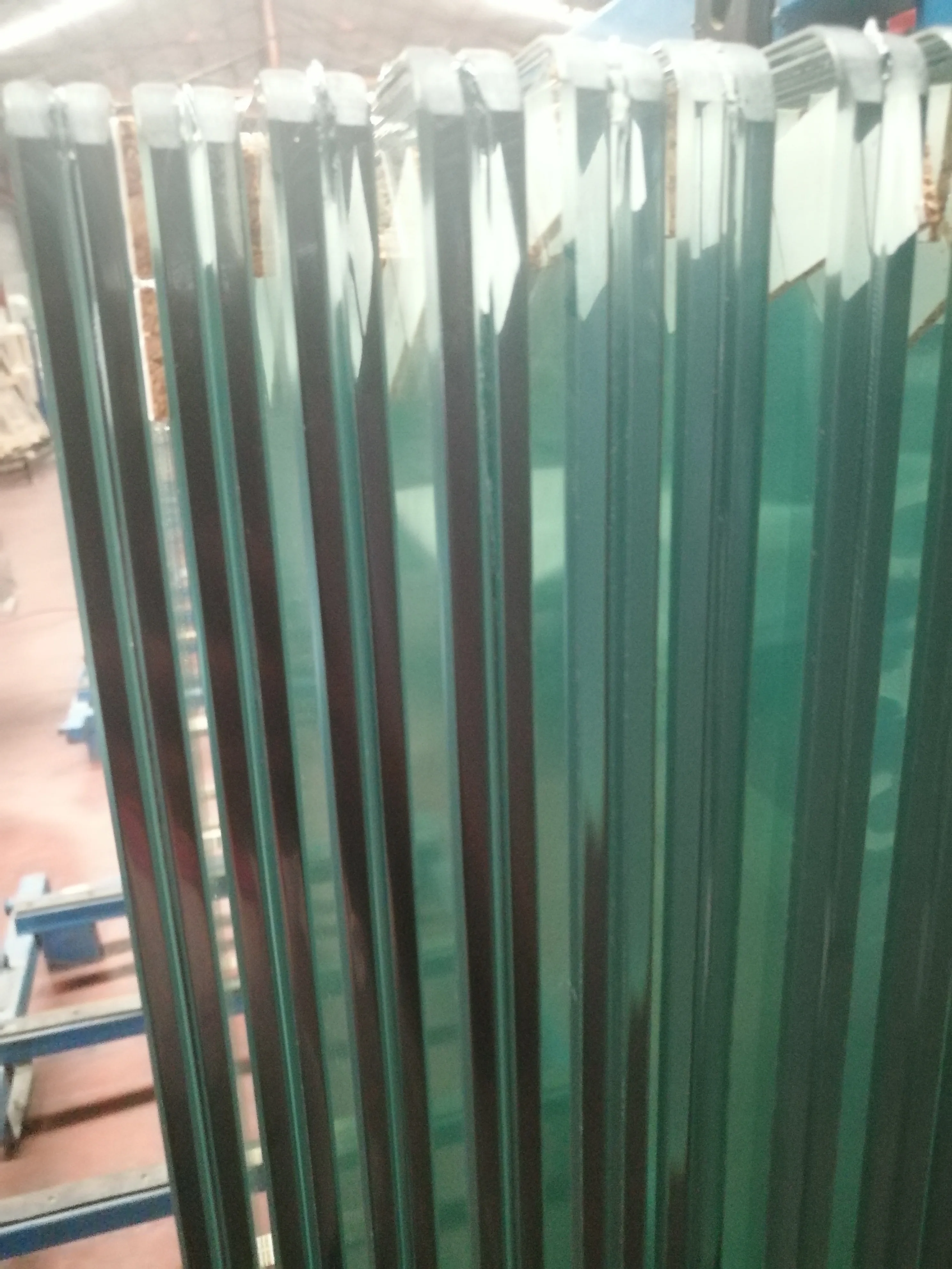 6+6 8+8 10+10 12+12 insulated three and two layers skylight laminated doom glass round