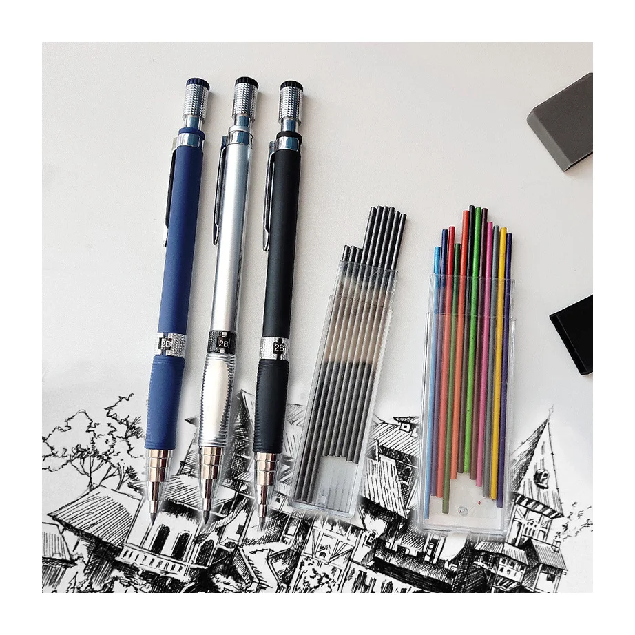 Автоматический карандаш 2 0 мм 2B экзамен