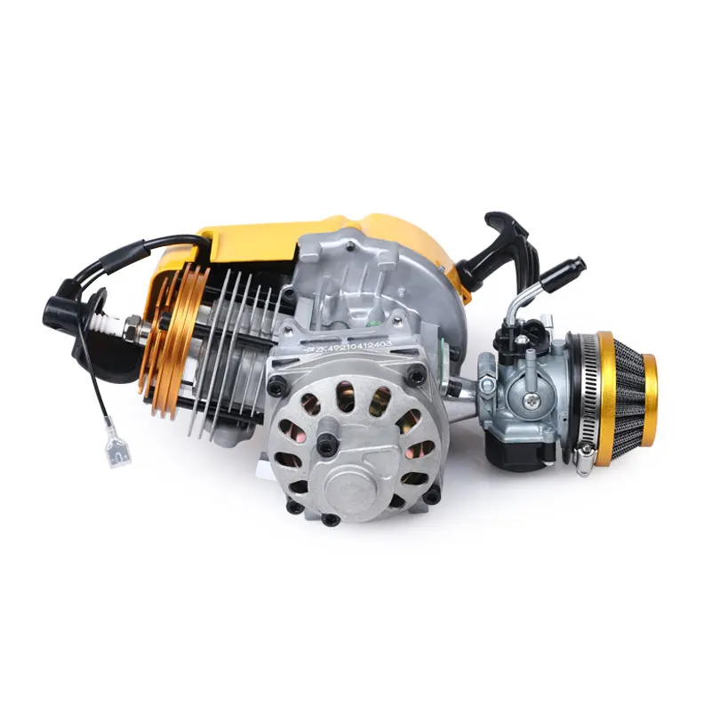 2-х тактный HP гоночный двигатель 49cc 47cc карман Quad старт тяги