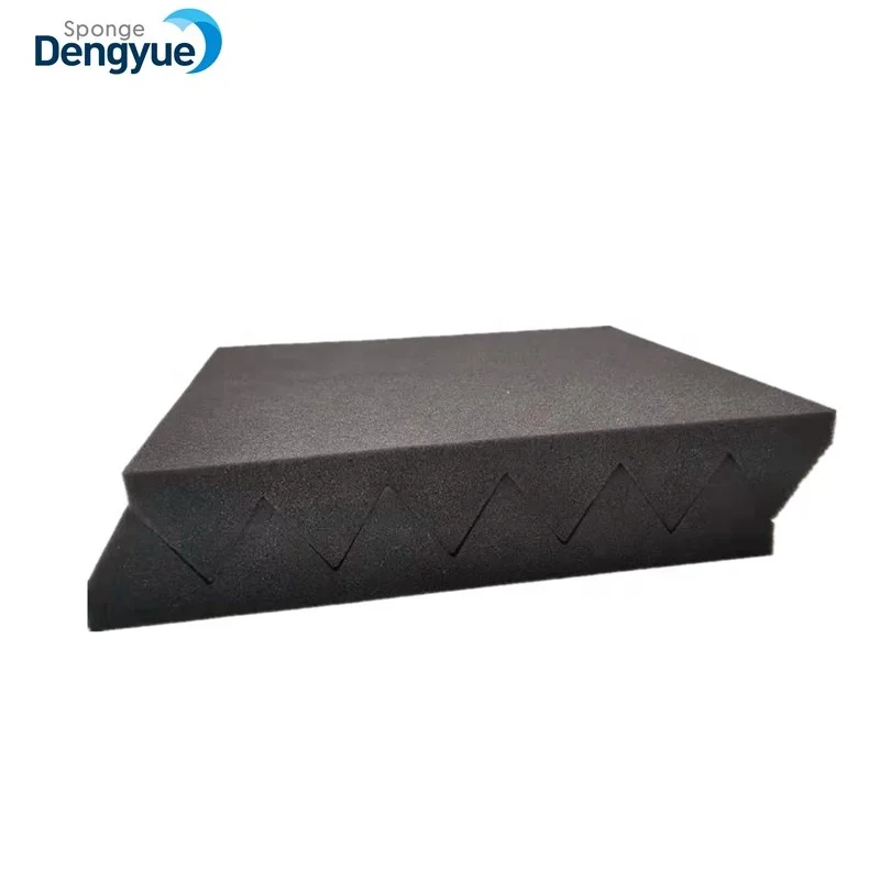 Wedge Shape Acoustic Foam   Piano room  acoustic soundproof sponge