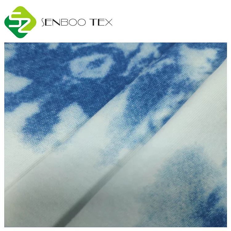 Эластичная эластичная трикотажная ткань, 95% хлопок, 5% спандекс, дышащая трикотажная одежда для девочек