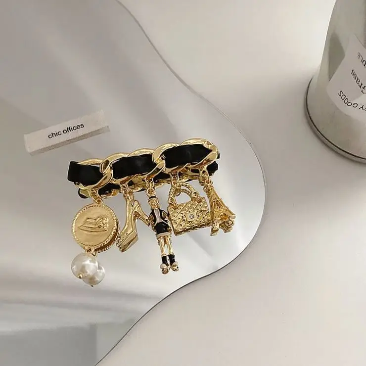 Hot sale Fashion Inspired brand DesignerJewel ry Cc Broches Pin Brooch Broches For Women Girls