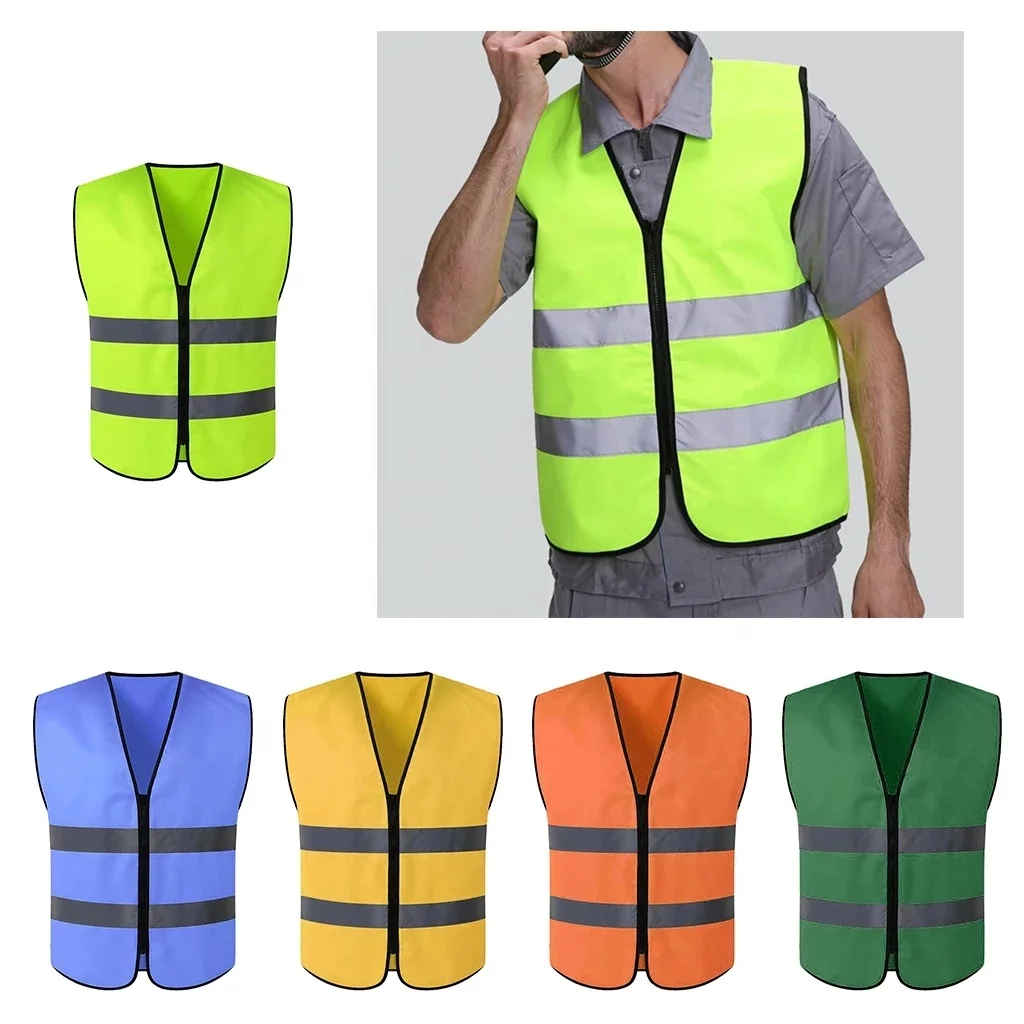 Wholesale cheap price Safety Vest top quality Reflective Roadside Assistance for Traffic crop