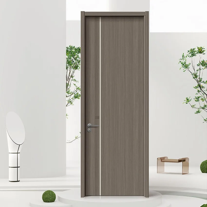 Saudi Market Hot selling wpc doors manufacturers second hand pvc doors interior solid wooden door