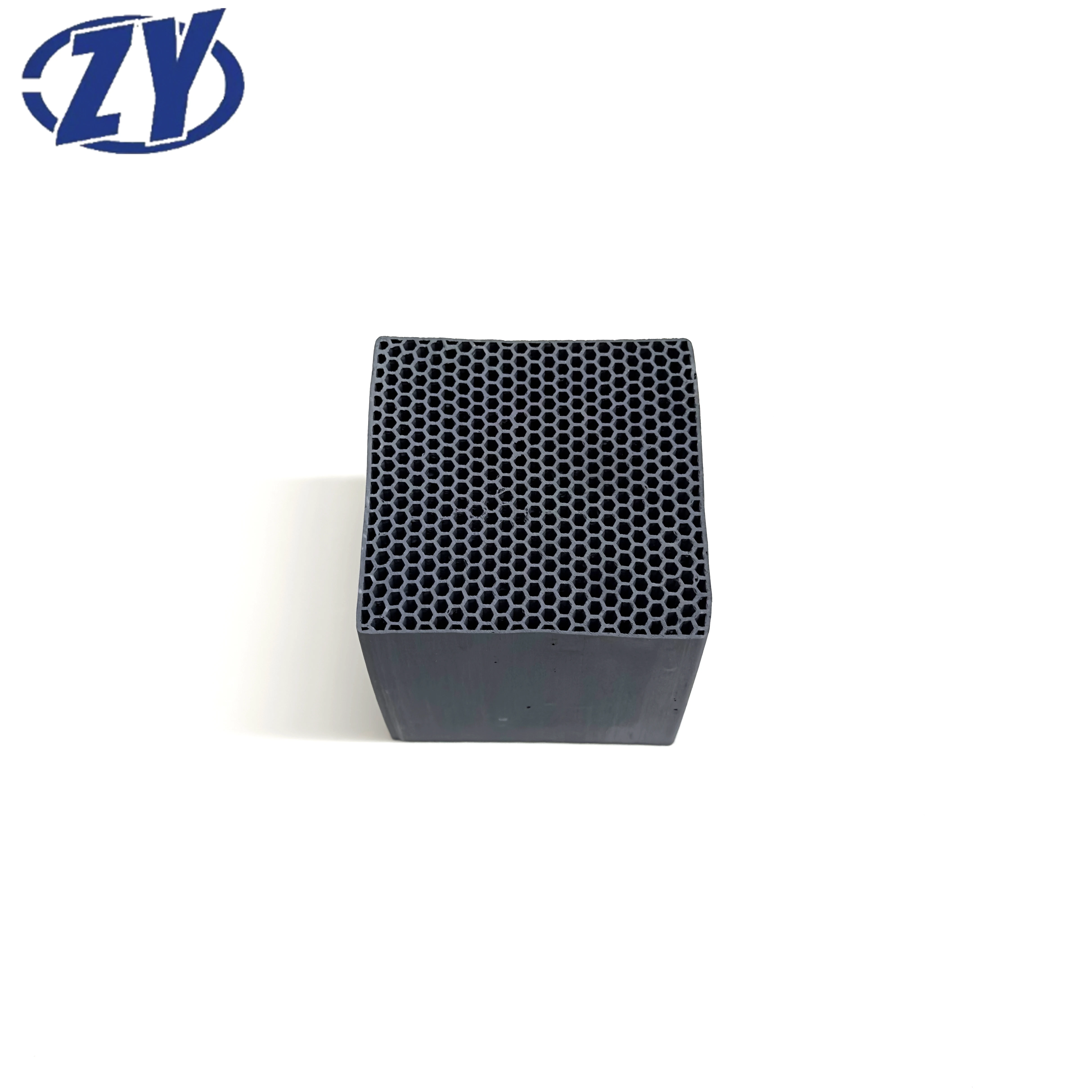100*100 silicon carbide ceramic honeycomb catalyst carrier Silicon carbide honeycomb ceramics