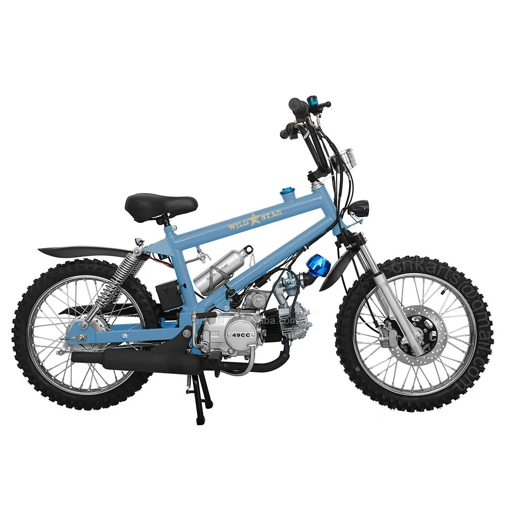 Моторизованный внедорожный велосипед BMX с газовым двигателем перекрестный 50 куб. См 110 125 колеса 22 дюйма для