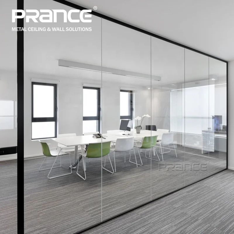 High quality popular office glass wall partition