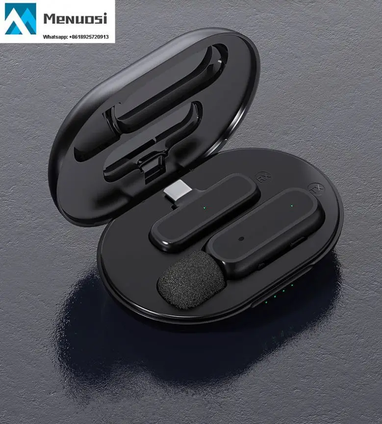 K60 mini Wireless microphone for conference room recording noise reduction collar clip professional wireless microphone