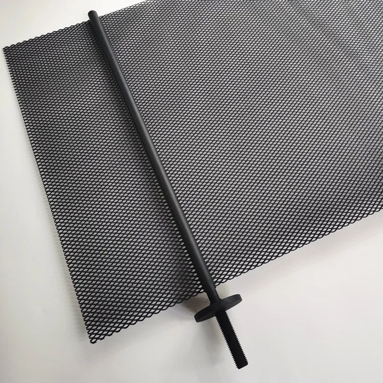 Mixed Ru-Ir-Ti oxide coated titanium anode for chlorine generator
