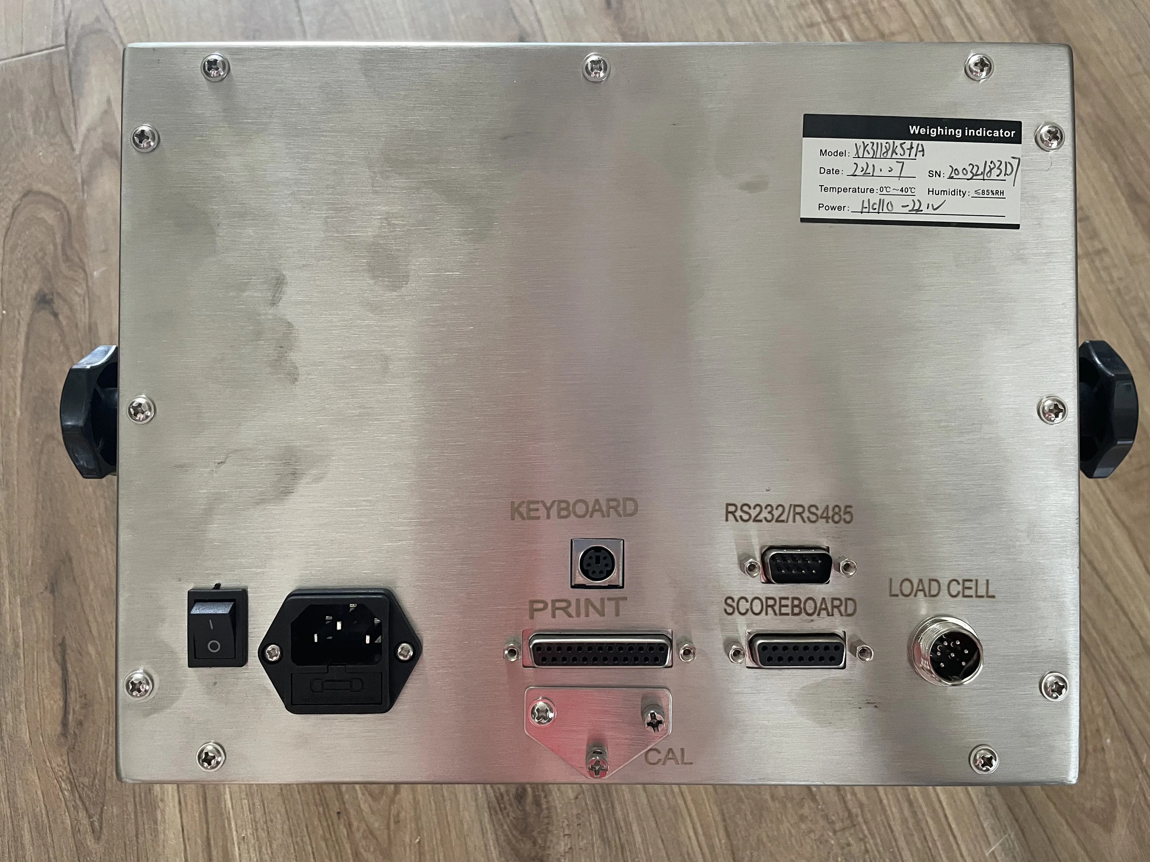 Аналоговые весы из нержавеющей стали XK3118K5 + индикатор веса грузовика XK3118
