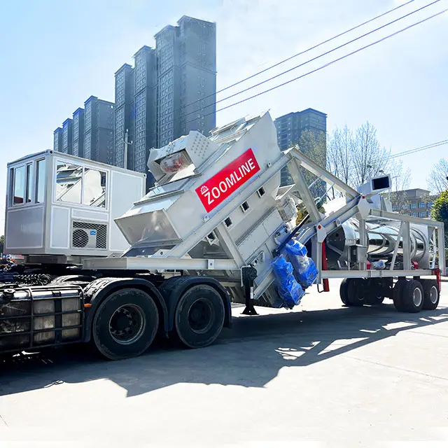 30TPH Small Mobile Hot Mix Asphalt Plant