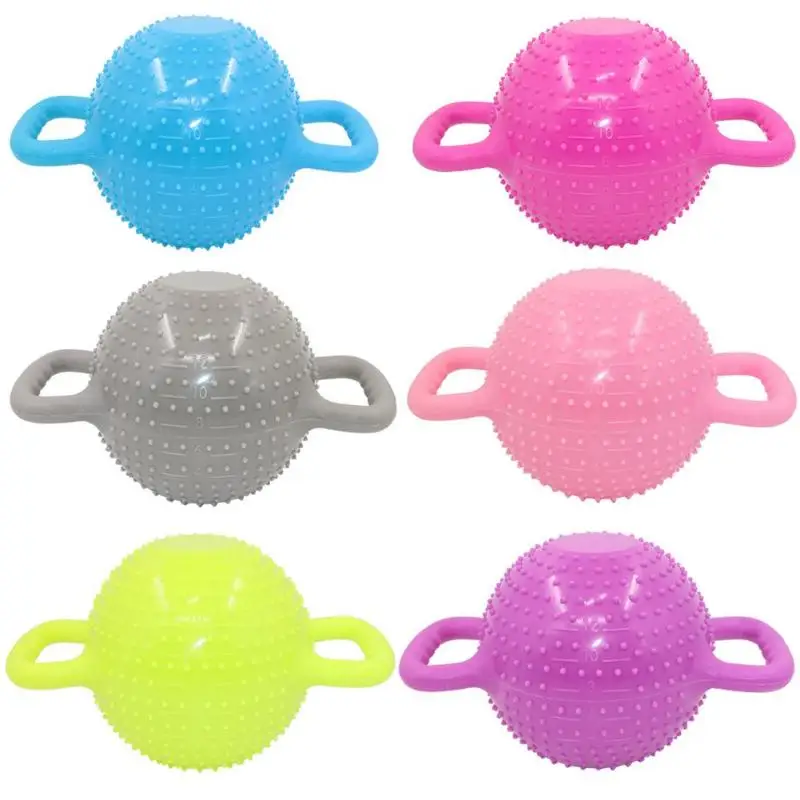 
Kettle Bell Water Filled Kettlebells Body Building Strength Training Yoga Flat Bottom Djustable Double Ear Handle Dumbbells 