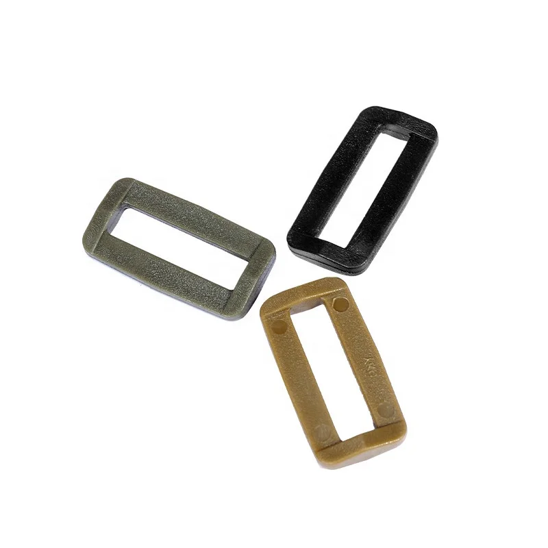 YAKEDA 1 Inch Belt Loop Plastic POM Square Ring Buckle