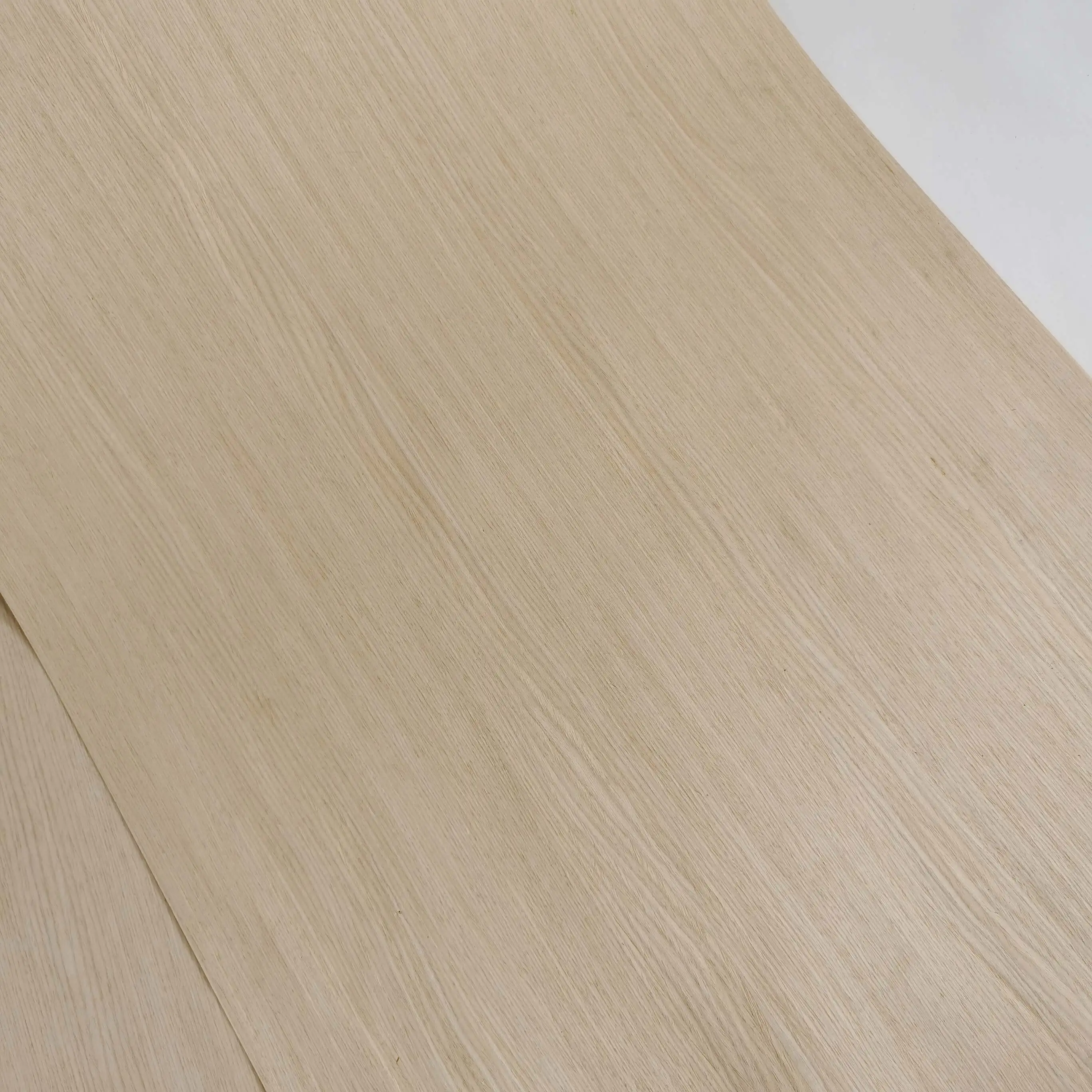 New Design Engineered White Oak Wood Veneer Color DIY Craft Art 2500*640 MM For Hotel Room Door Table Skin