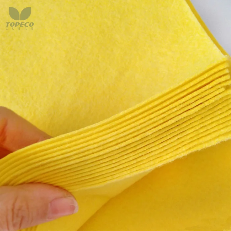 Водонепроницаемая Абсорбирующая Нетканая ткань Topeco кухонная тряпка из нетканого микроволокна Германия для очистки