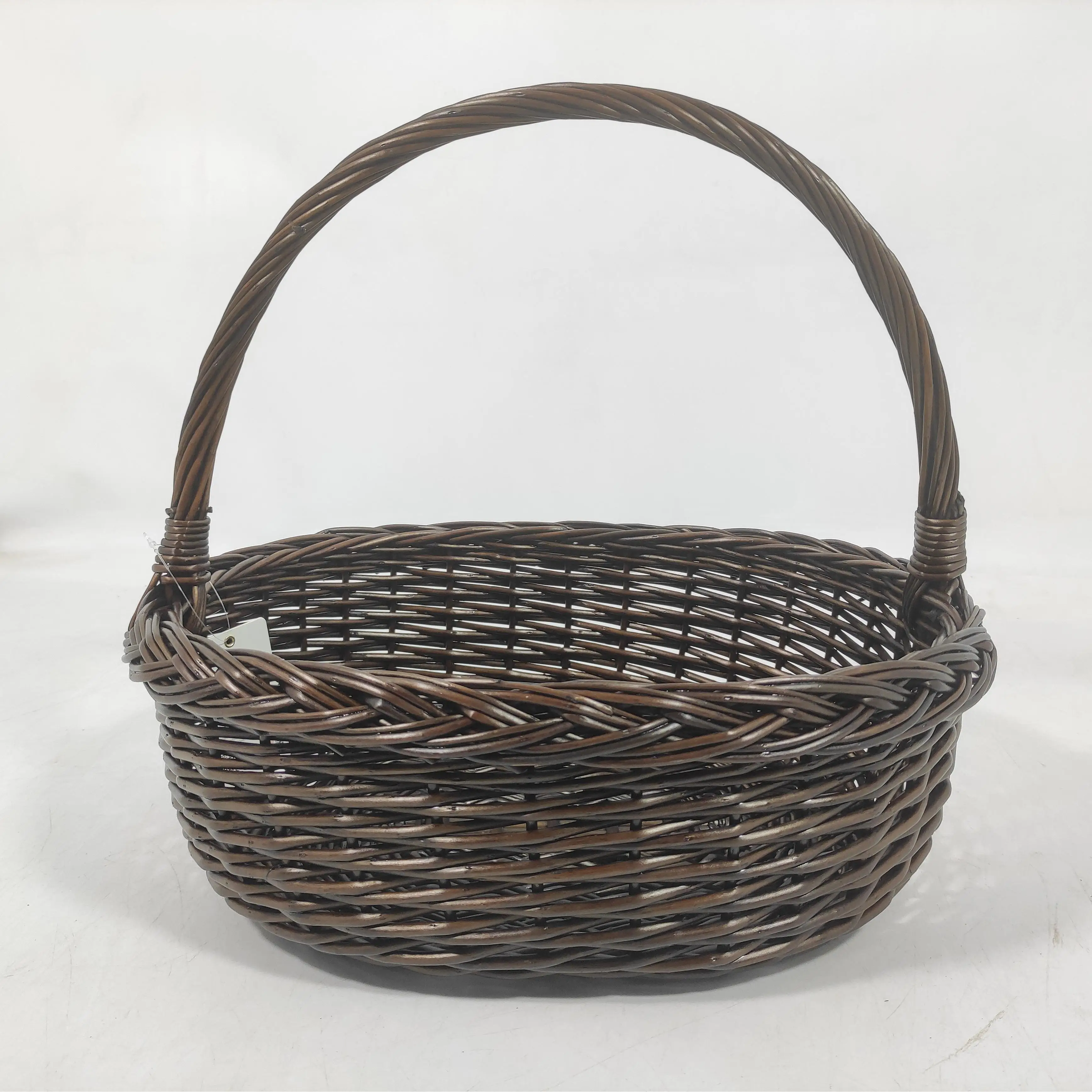 JY Eco friendly cheap customized basket of wicker empty wicker picnic baskets hamper Cheap Wicker Hamper Basket
