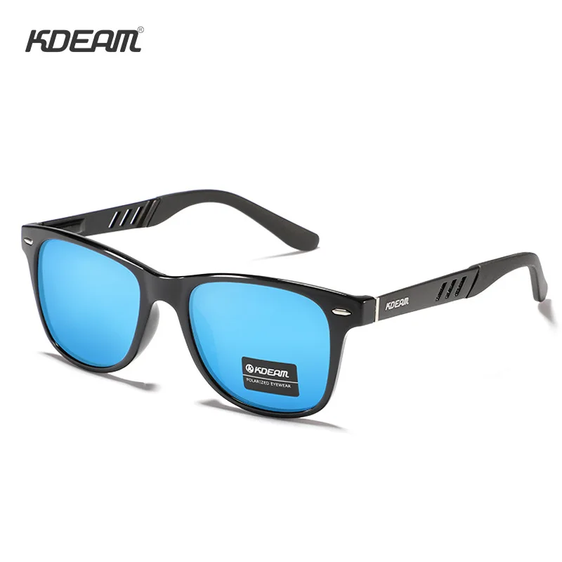 KDEAM Aluminum Magnesium Polarized Sunglasses for Men Night Vision Light-enhancing Driving Glasses KD5775