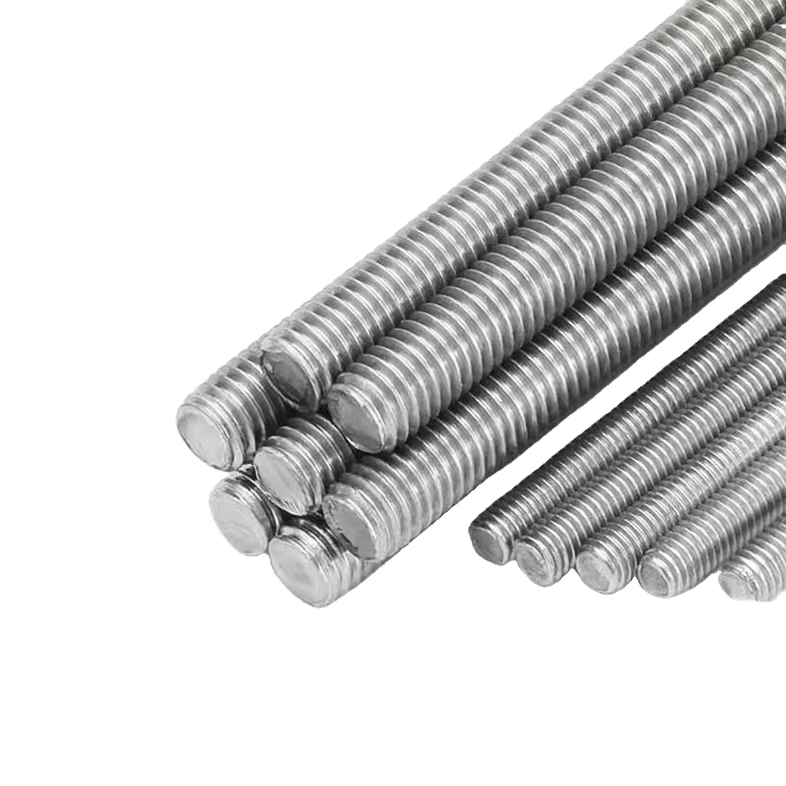DIN975 DIN976 ANSI/ASME HGD galvanized M8 M10 304 316 fully threaded rod