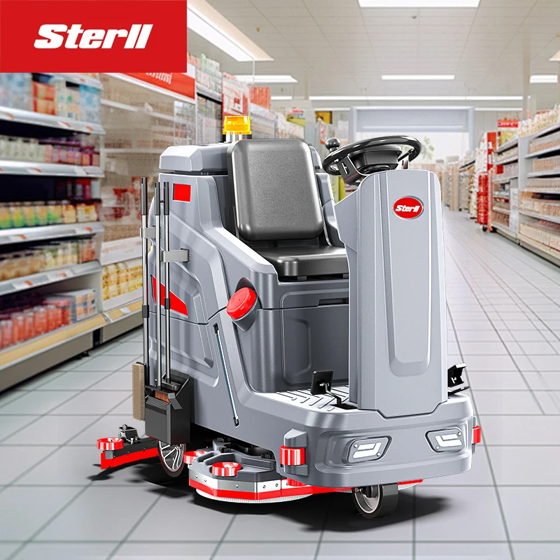Professional Manufacturer  SX915 Ride-on floor scrubber Parking lot floor scrubber Epoxy floor cleaning equipment