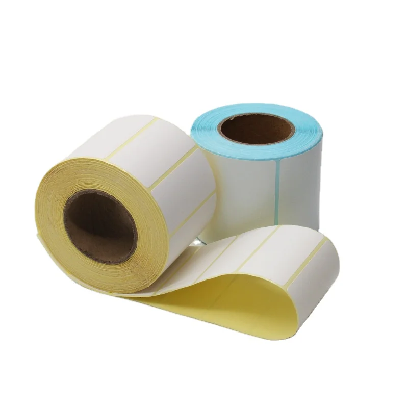 Free Sample Thermal Label 58x40mm Supermarket Scale Label Thermal Barcode Labels for Store Wholesale Sticker