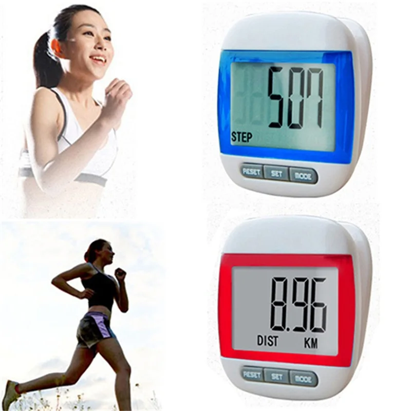 Hot Sale Mini Step Counter Waterproof Pedometer Activity Trackers Portable Bracelet Smart Digital Fitness Device for