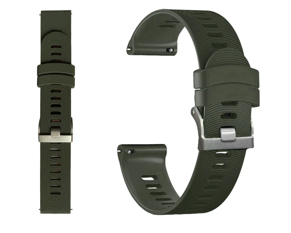 Высококачественный силиконовый ремешок COOLYEP для наручных часов Garmin Forerunner245 20 мм