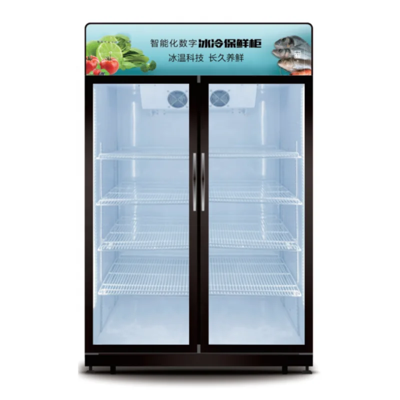 Intelligent Digital Stainless Steel Fresh-Keeping Cabinet New Portable Compressor Unit Sliding Hotels Households Outdoor Use