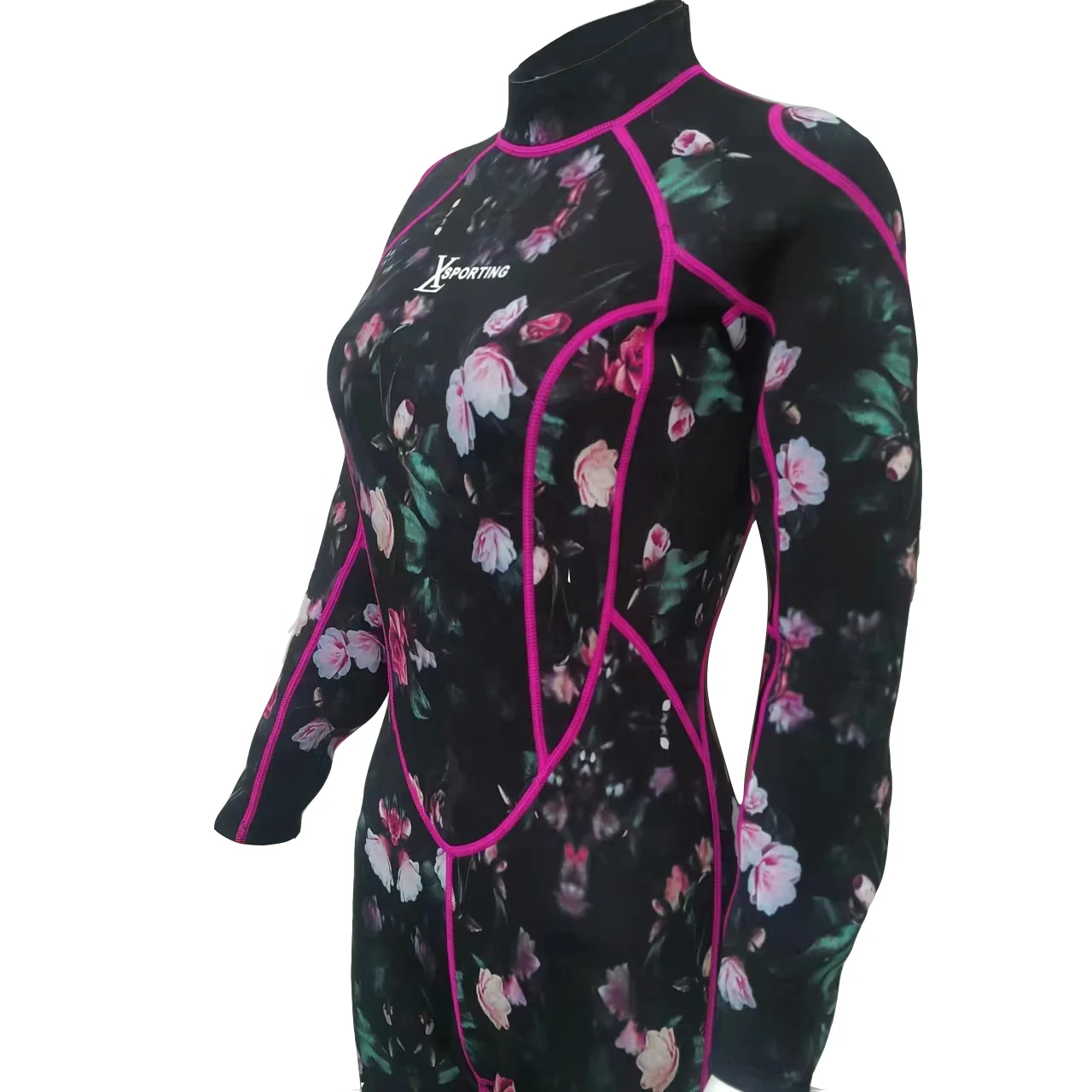 Factory Supply Smooth Thin Diving Suit Camo Fullbody Hooded 3mm Neoprene Spearfishing Wetsuit