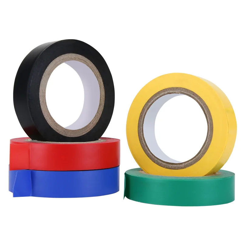 High Quality Fire Retardant PVC Electrical Insulation Tape Black for High Voltage PVC Electrical Insulating roll tape
