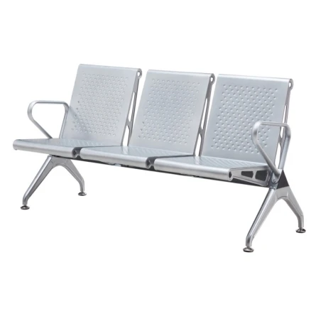 YFHS-S03 Stainless Steel Waiting Chair High Quality Metal Frame Hospital Waiting Chair