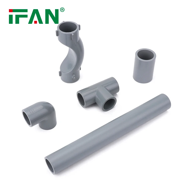 IFAN SCH80 Standard Raw Plastic CPVC Coupling Tee Elbow Crossover CPVC Fittings For Pipe