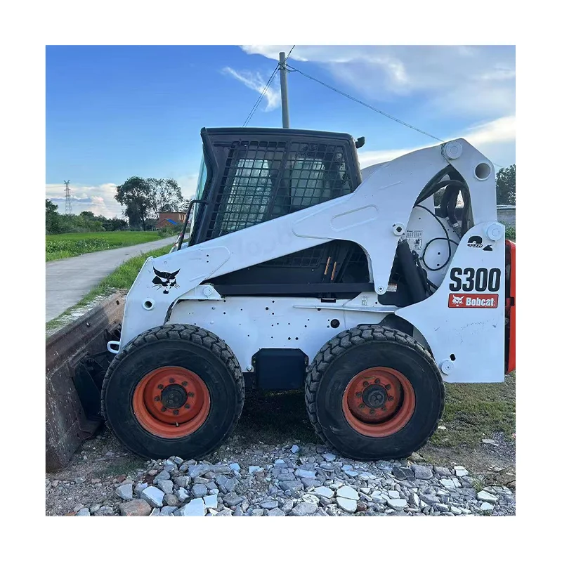 Lowest Peer Price cat S300 Original Imported Farm Machinery Skid Steer Track Loaders