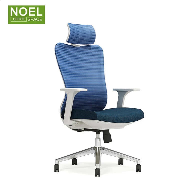 Best selling highback nylon swivel office ergonomic mesh chair executive