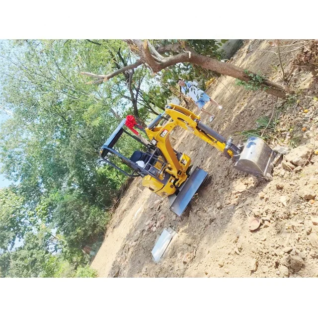 Crawler excavator China mechanical miniature hydraulic excavator XE15U water power transportation construction