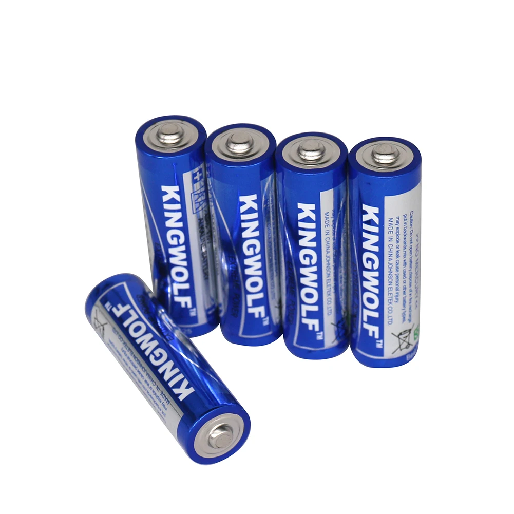 Дешевая цена 1 5 v Aa Lr6 Am-3 щелочная батарея с длительным сроком годности