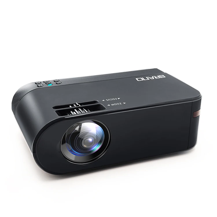 2023 The latest high-quality W21 LED projector mobile phone 1080P full LCD LED projector support 4K wholesale at a low price
