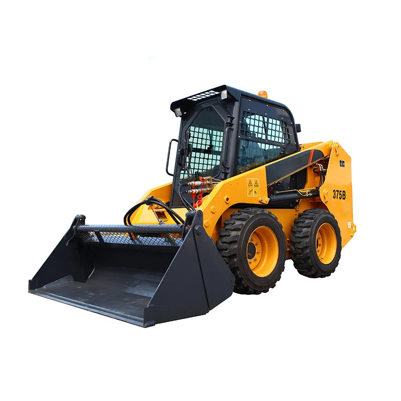 Brand New Mini Skid Steer Loader WS60 Wheeled Loader Rated Load 800kg With Attachments