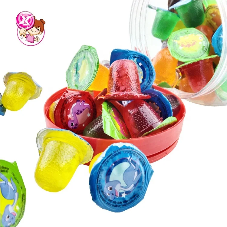 Hot Sale Halal Mini Fruit Jelly Bites Jelly Drink Japanese Fruit Jelly Cup For Middle East Market