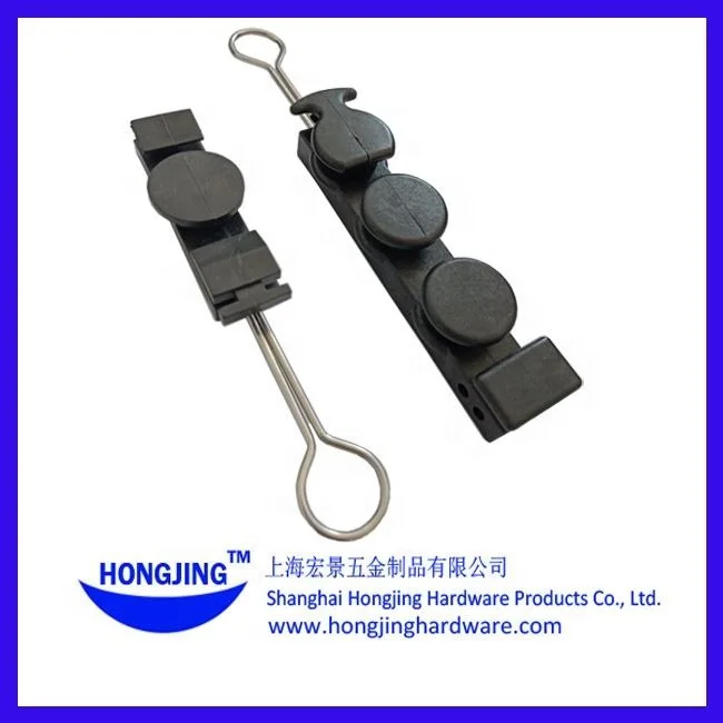 Fiber Optic Drop Wire Tension Clamp Optical Cable Clamp Plastic Drop Cable Clamp