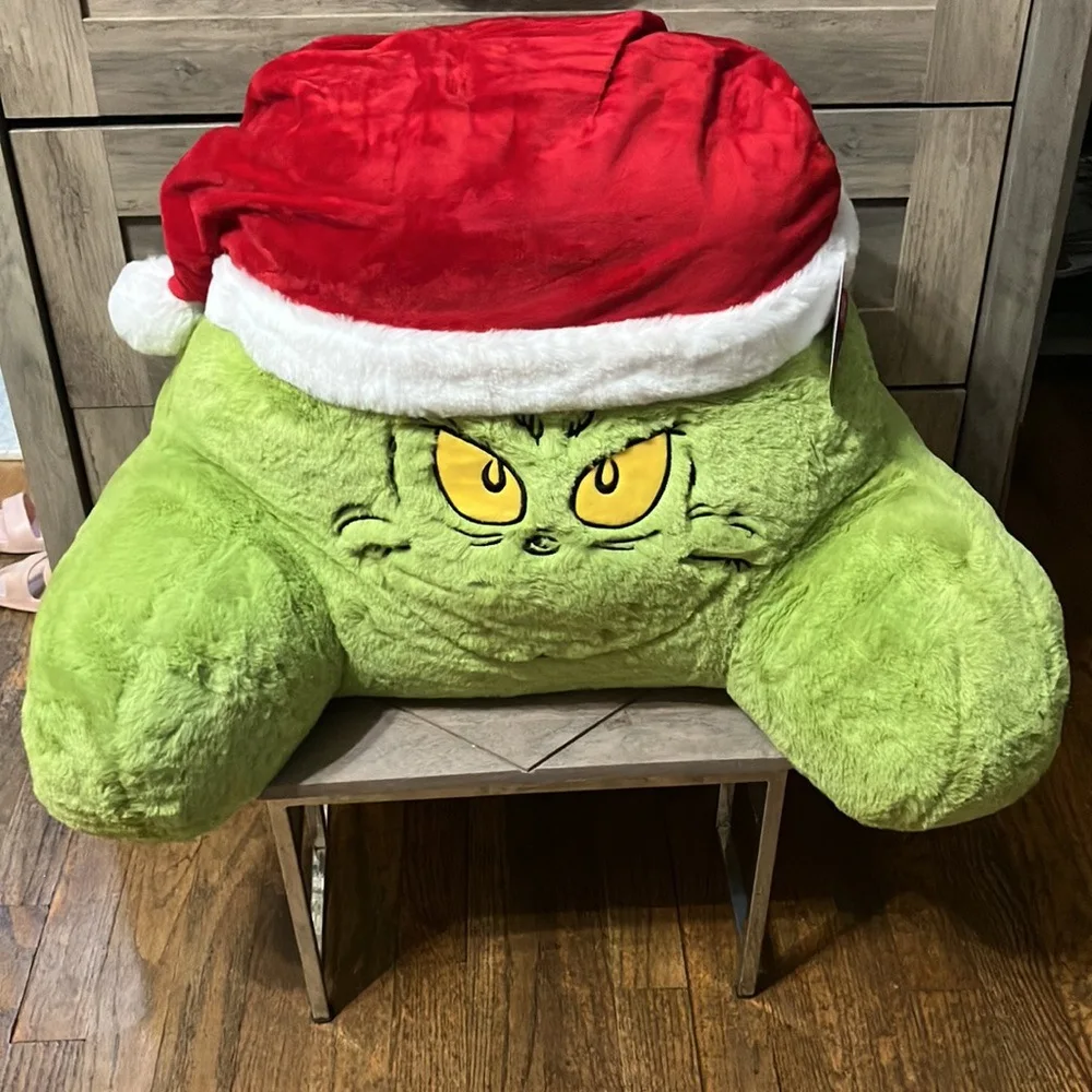Grinch Stuffed Animal Plush Toy Doll Plush Toy Stuffed Animal Toy Collective Doll Christmas Decoration Gifts for Kids Boys Girls