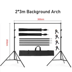 Nicro Wholesale Adjustable Photoshoot Background Backdrops Stand Photo Video Studio Photography Backdrop Support System Kit