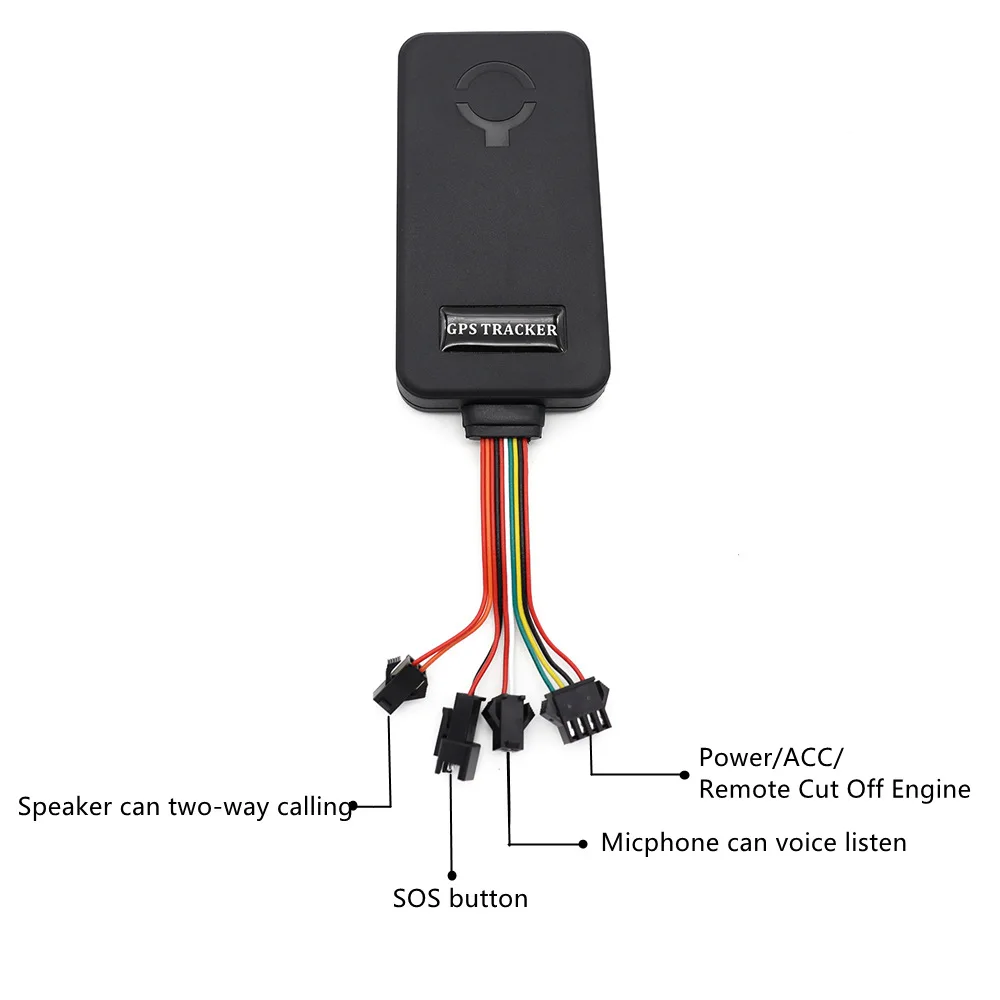 SOS alarm 2G GPS Tracker for Vehicles,Two-way calling Real-Time Car Tracker Device for Vehicles Voice listen GPS Tracker