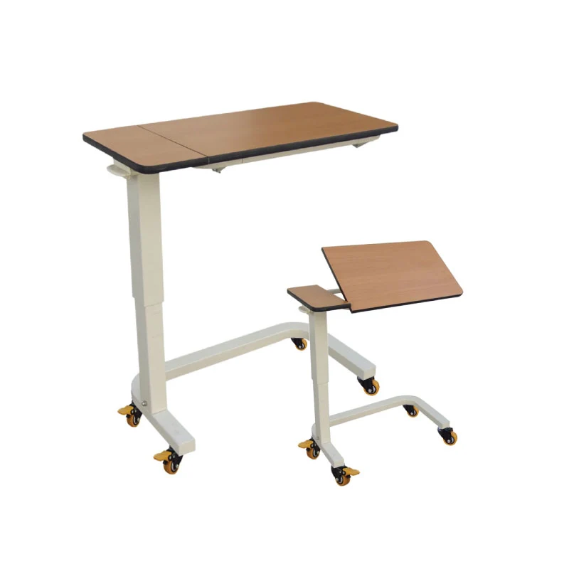 Вращающийся больничный стол над кроватью, обеденный стол для пациента, подвижный стол над кроватью