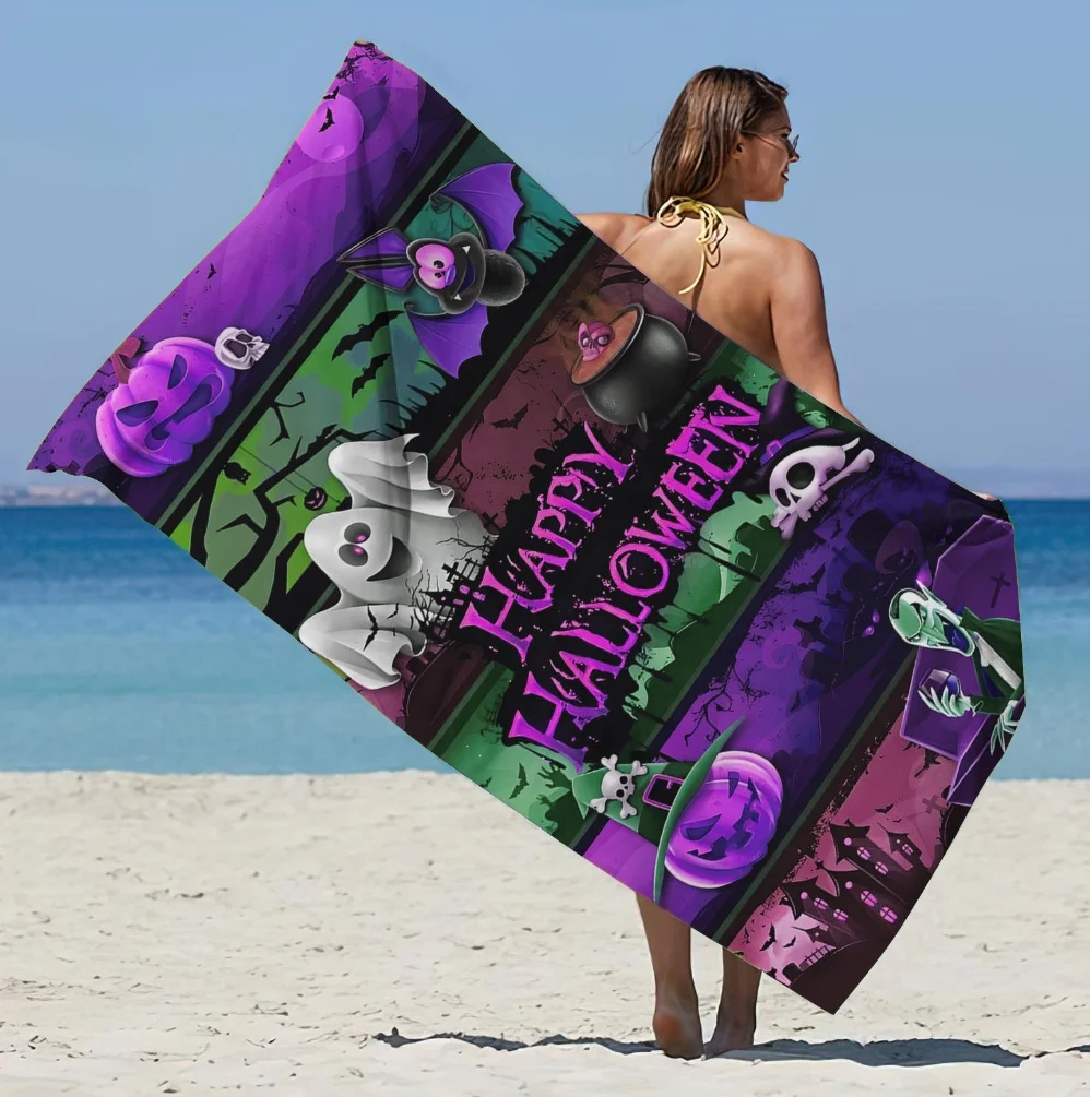 Best Selling Popular Soft Lady Design Microfiber Beach Towels Comfortable Printed Custom Logo Cartoon Printing Beach Towel