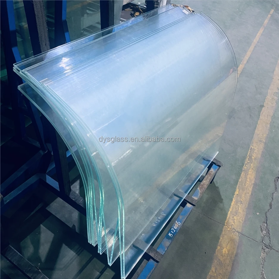 toughened curved glass panels suppliers custom size tempered polish building glass for construction price curved tempered glass