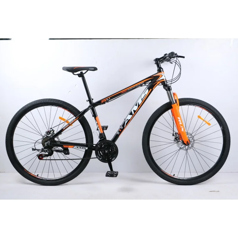 mountain bike 29 inch orange alloy frame big size customized logo color mountain bike bicycle